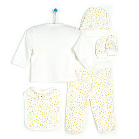 HelloBaby Yenidoğan Bebek Sunshine 5li Askılı Hastane Çıkışı Unisex