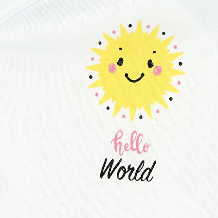 HelloBaby Yenidoğan Bebek Sunshine 5li Askılı Hastane Çıkışı Unisex