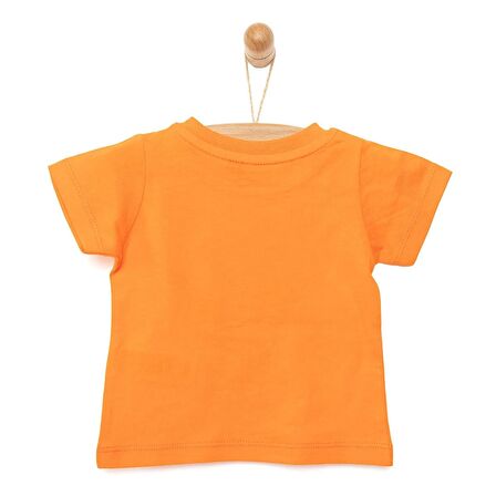 HelloBaby Basic Maymun Baskılı Tshirt Erkek Bebek