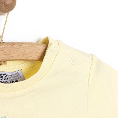 HelloBaby Basic Yarış Baskılı Tshirt-Şort Erkek Bebek