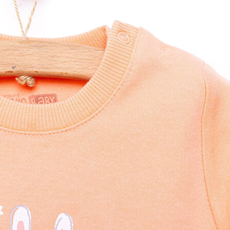 HelloBaby Basıc Eşofman Takımı Kız Bebek