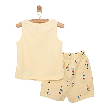 HelloBaby Basic Martı Baskılı Atlet-Şort Erkek Bebek