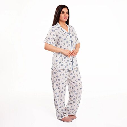 baby mom Baskılı Pijama Takımı Anne Giyim