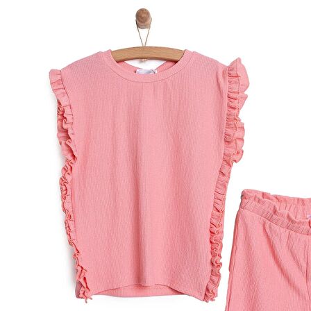 HelloBaby Secret Garden Bluz - Pantolon Kız Bebek