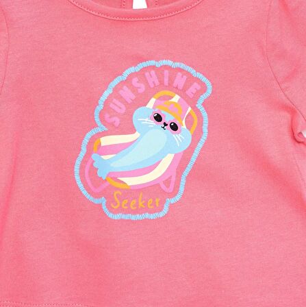 HelloBaby Basic Tshirt-Tayt Kız Bebek