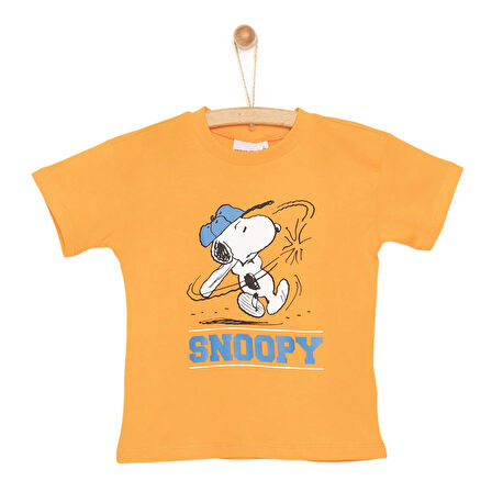 Snoopy - PEANUTS Snoopy Tshirt Erkek Bebek