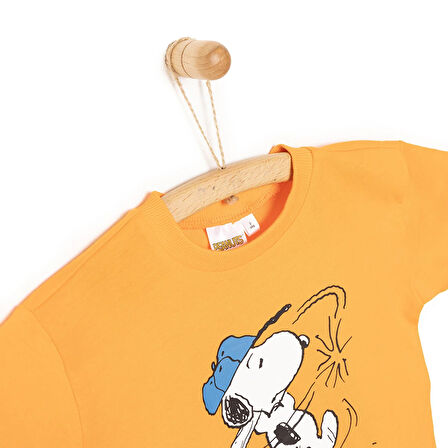 Snoopy - PEANUTS Snoopy Tshirt Erkek Bebek