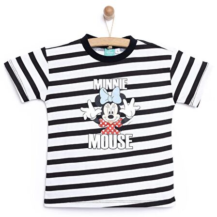 Disney Minnie Mouse Tshirt Kız Bebek