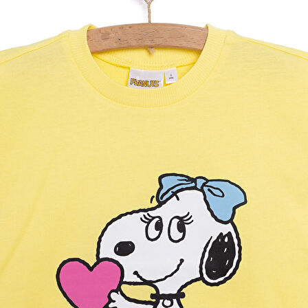 Peanuts 24Y Snoopy Tshirt Kız Bebek