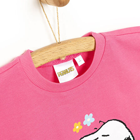 Peanuts Snoopy Tshirt Kız Bebek