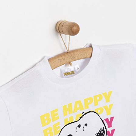 Peanuts Snoopy Tshirt Kız Bebek