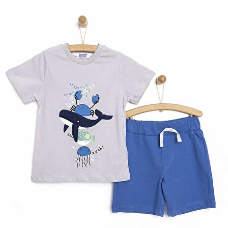 Çocux Animals Tshirt-Şort Erkek Bebek