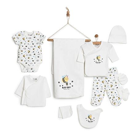 HelloBaby Yenidoğan 10lu Hastane Çıkışı Unisex