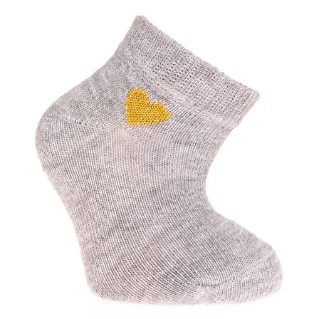 HelloBaby Varaklı 3'lü Bilek Çorap Kız Bebek