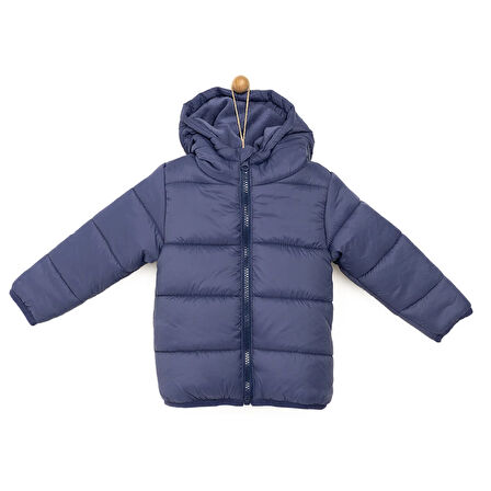 HelloBaby Basic Kulaklı Kapüşonlu Mont Erkek Bebek