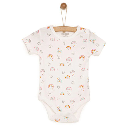 HelloBaby Kısa Kol Body Kız Bebek