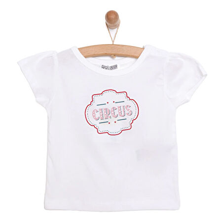 HelloBaby Basic Baskılı Tshirt Kız Bebek