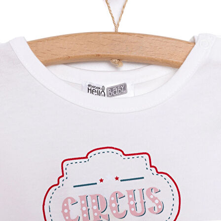 HelloBaby Basic Baskılı Tshirt Kız Bebek