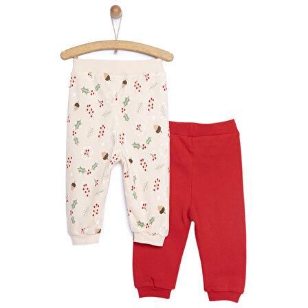HelloBaby Basic Yılbaşı Temalı  2li Patiksiz Alt Kız Bebek