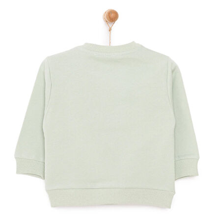 HelloBaby Basic Az Şardonlu Sincap Desenli Sweatshirt Kız Bebek