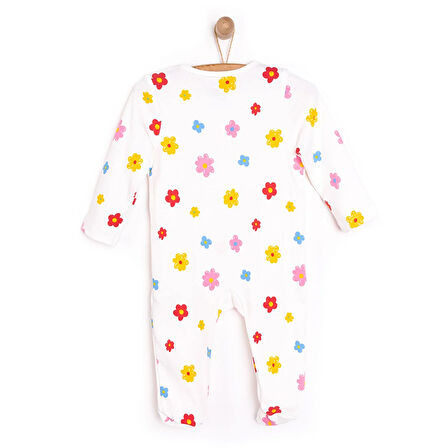 HelloBaby Yenidoğan Patikli Tulum Kız Bebek