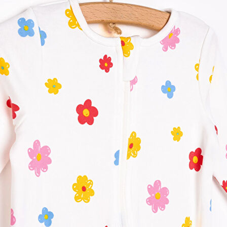 HelloBaby Yenidoğan Patikli Tulum Kız Bebek