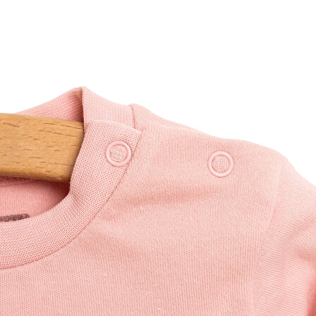 HelloBaby Basic İnterlok Uzun Kol Tshirt Kız Bebek