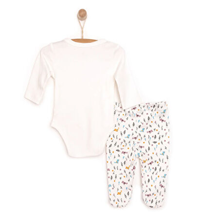 HelloBaby Yendoğan Zıbın-Patikli Alt 2li Takım Unisex