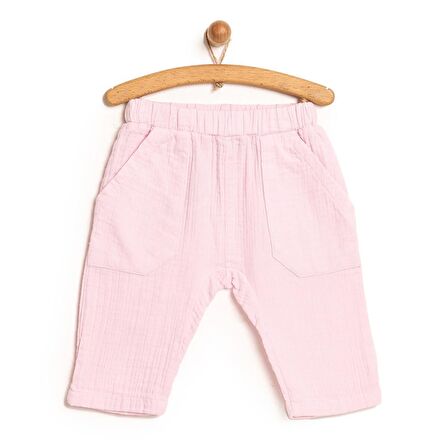 HelloBaby Basic Müslin Pantolon Kız Bebek