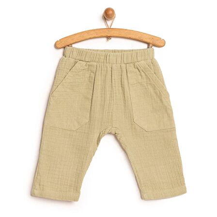HelloBaby Basic Müslin Pantolon Kız Bebek