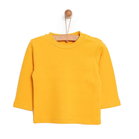 HelloBaby Basic İnterlok Uzun kol Tshirt Unisex