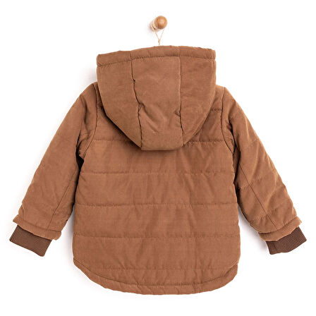 HelloBaby Kapitoneli Kapüşonlu Mont Erkek Bebek