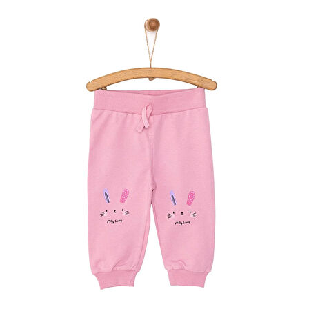 HelloBaby Basic Tavşan Baskılı Az Şardonlu Eşofman Alt Unisex