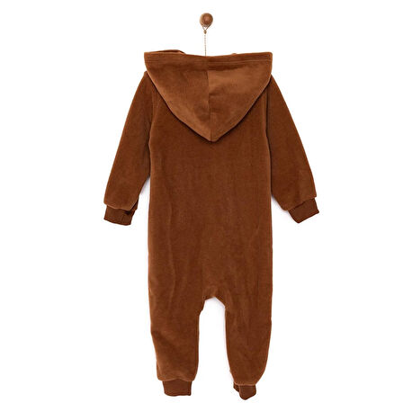 HelloBaby Basic Polar Patiksiz Tulum Erkek Bebek