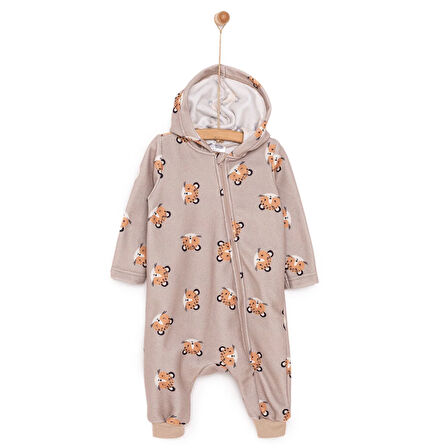 HelloBaby Basic Polar Patiksiz Tulum Erkek Bebek