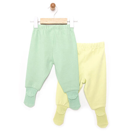 HelloBaby 2li Çoraplı Pantolon Kız Bebek