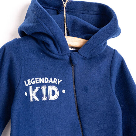 HelloBaby Basic Polar Patiksiz Tulum Erkek Bebek