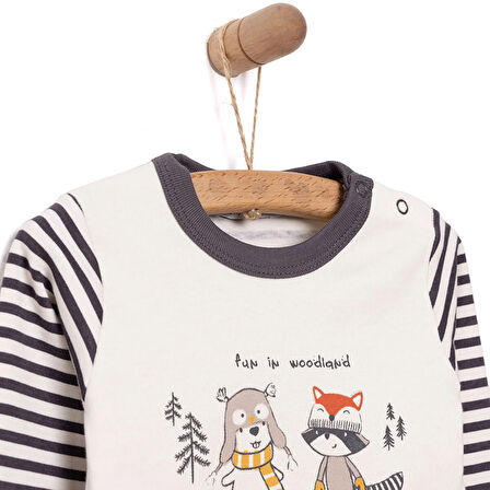 For My Baby Sweatshirt-Footed Bottom