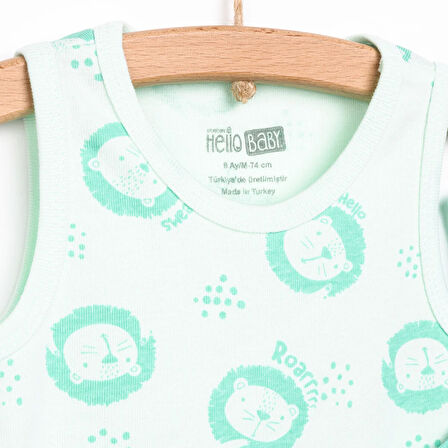 HelloBaby 2li Atlet Body Erkek Bebek