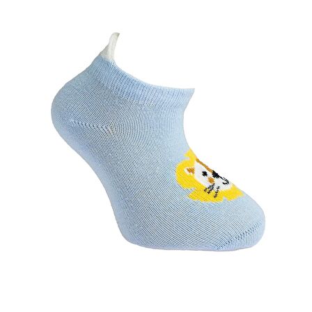 HelloBaby Hayvan Desenli 3'lü Bilek Çorap Erkek Bebek