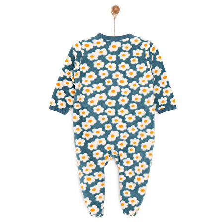 HelloBaby Yenidoğan Polar Patikli Tulum Kız Bebek