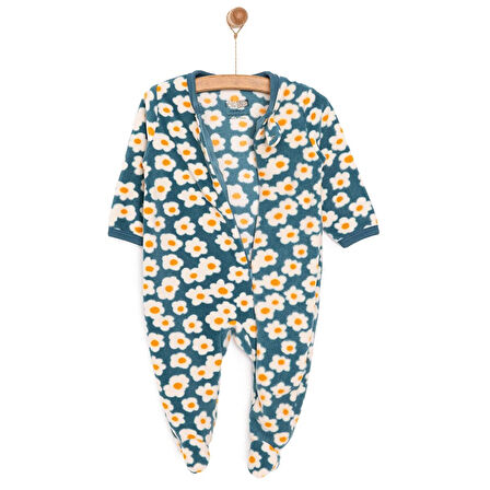 HelloBaby Yenidoğan Polar Patikli Tulum Kız Bebek