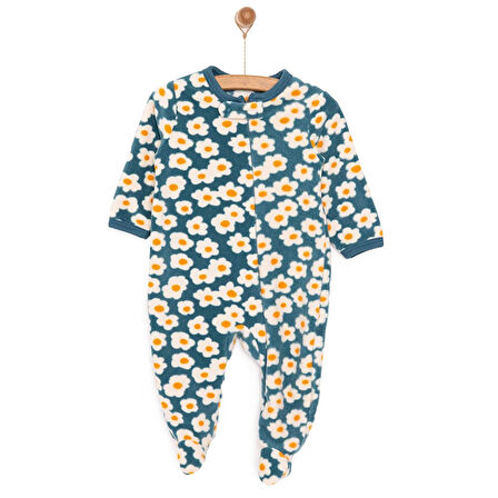 HelloBaby Yenidoğan Polar Patikli Tulum Kız Bebek