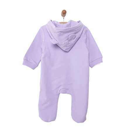 HelloBaby Yenidoğan Kapüşonlu Tulum Kız Bebek