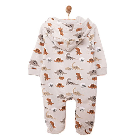 HelloBaby Yenidoğan Kapüşonlu Tulum Erkek Bebek