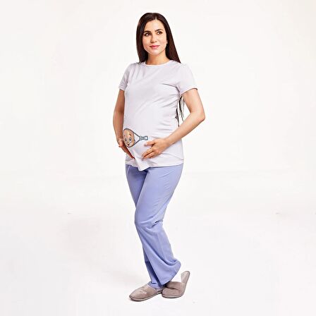 baby mom Hamile Pijama Takımı Anne Giyim