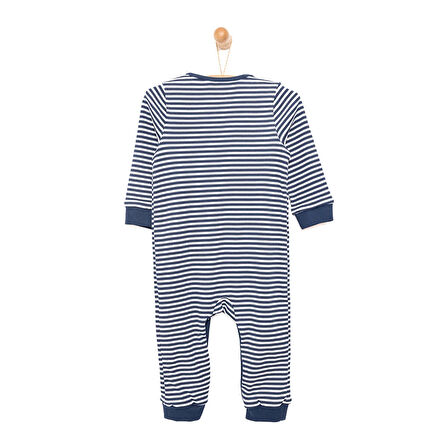 HelloBaby Çıtçıtlı Patiksiz Tulum Erkek Bebek