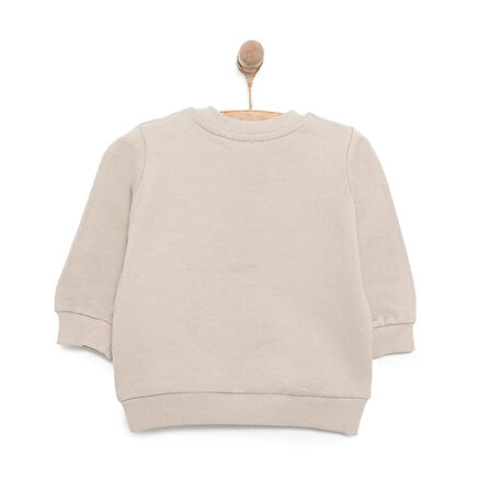 HelloBaby Basic Aslan Desenli Sweatshirt Erkek Bebek