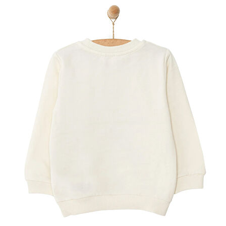 HelloBaby Basic Kelebek Desenli Sweatshirt Kız Bebek