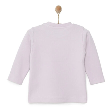 HelloBaby Basic İnterlok Uzun kol Tshirt Kız Bebek